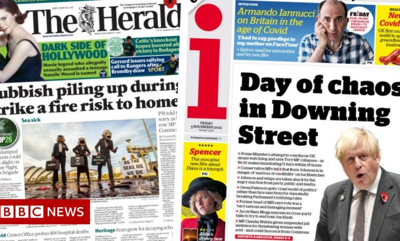 Scotland's papers: Tory MP quits after backlash and bonfire warning