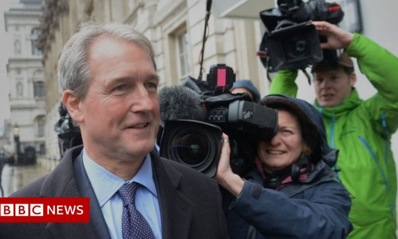 Owen Paterson: Minister defends U-turn over MP's conduct probe