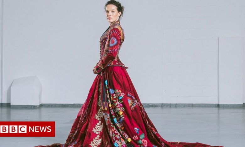 Dress embroidery project unifies women around the world