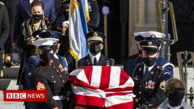 Colin Powell: Funeral for 'great lion with big heart'