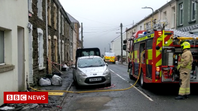 Several homes in Blaengwynfi evacuated after fire