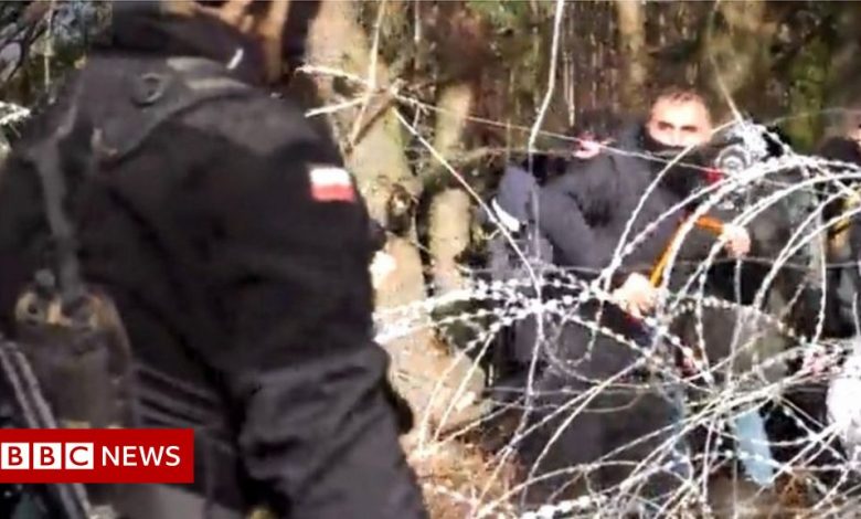 Belarus migrants: Poland fears armed border escalation