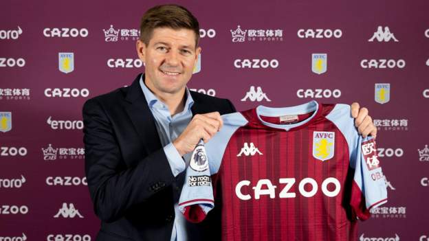 Steven Gerrard: Aston Villa name Rangers boss as new manager