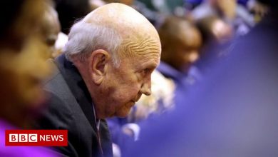 South Africa's former President FW de Klerk dies at 85