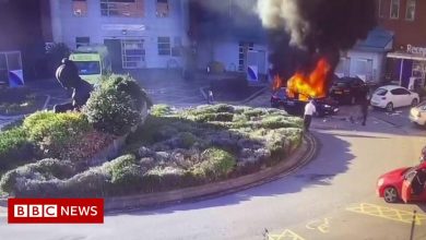 Liverpool hospital explosion: Video of the moment the taxi exploded