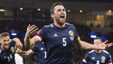 Scotland 2-0 Denmark: Goals from John Souttar and Che Adams secure semi-final spot