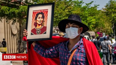 Aung San Suu Kyi was accused by the Myanmar government of election fraud