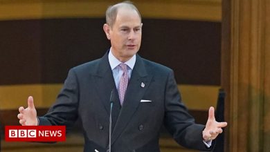 The Queen's Message to the Synod delivered by her son Prince Edward