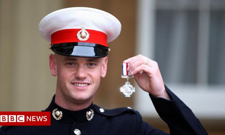 Barnstaple Royal Marine sells medals to help her children