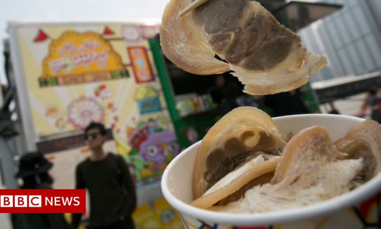 China: Man banned from eating BBQ all the time because he ate too much