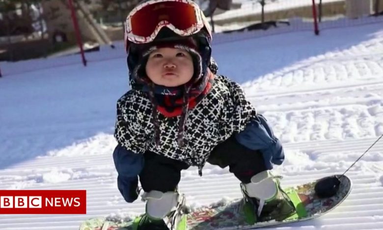 ICYMI: Baby snowboarding goes viral and motorcyclist ahead flips off cliff