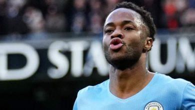 Manchester City 3-0 Everton: Raheem Sterling hits target in routine win for champions