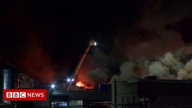 Ballymoney: Fire at old factory declares major problem