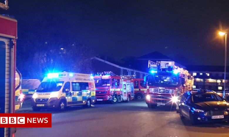 8 people rescued from Birmingham tower fire