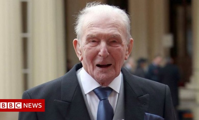 Dambuster George 'Johnny' Johnson celebrates 100th birthday