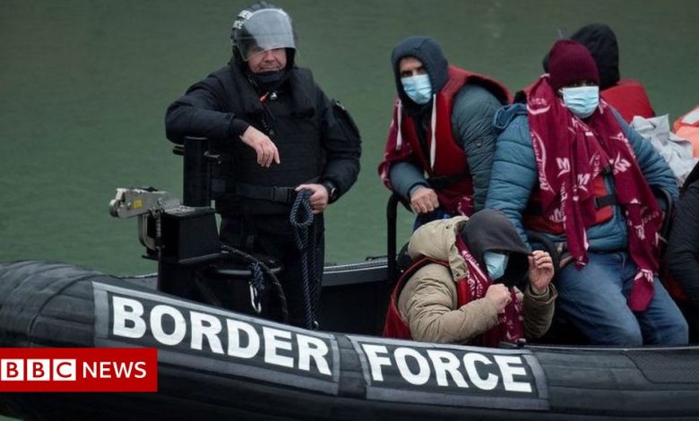 Why do migrants leave France and try to cross the English Channel?