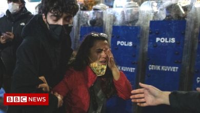 Turkey: Police fire tear gas at march for women's rights