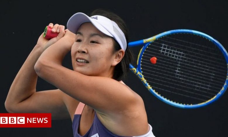 Peng Shuai: WTA concerned about 'censorship or coercion'