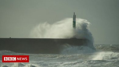 Storm Arwen: Trains halted, 13,000 without power in Wales