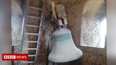 Barham Church bells ring after 74 years of silence