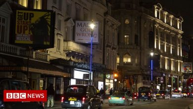 Stephen Sondheim: London's West End goes dark in memory