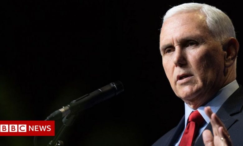 Mike Pence asks Supreme Court to overturn abortion rights