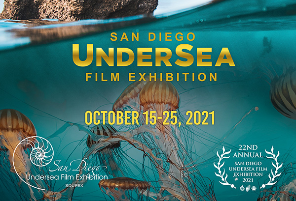 San Diego Undersea Film Exhibition 2021 Goes Virtual (Again)