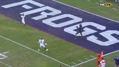 Chandler Morris delivers a beautiful 19-yard touchdown pass to extend TCU
