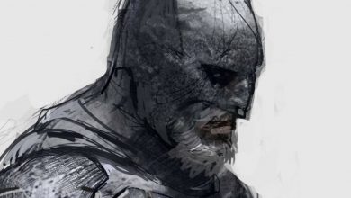 Cancelled Batman Game Concept Art Shows Old, Bearded Batman Alongside Younger Hero