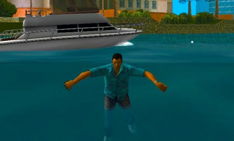 No, Tommy Vercetti Still Can't Swim in GTA Vice City on PS5, PS4
