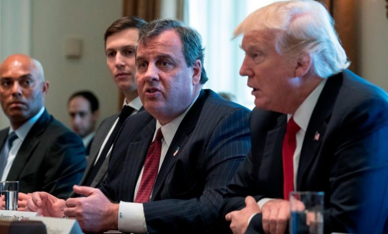 Christie reveals what Trump said to him when he was hospitalized