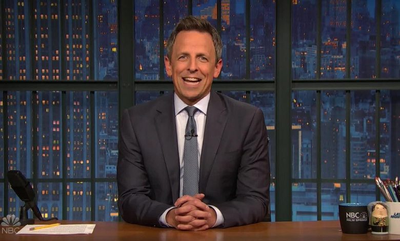 Seth Meyers welcomes her third child