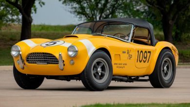 Rare 1965 Shelby Cobra Factory Stage III 289 Dragonsnake heads to auction