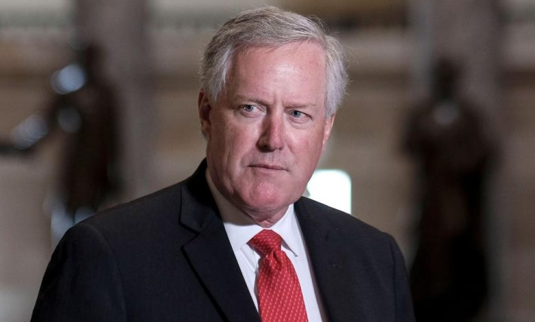 Mark Meadows did not appear in person for deposition with January 6 committee