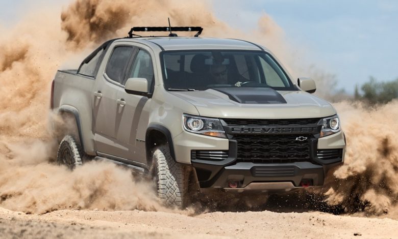 Chevy Camaro V8 Colorado 455 hp pickup is almost a thing