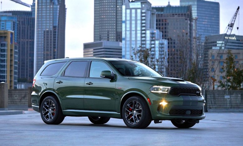 Dodge Durango losing 7(!) colors, and it's last call for 2 of them