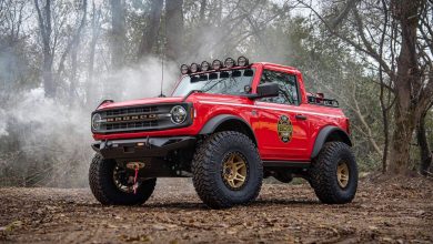 BDS built a two-door Ford Bronco rescue pickup