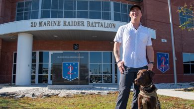 A Marine who received the Navy Cross finds purpose through tragedy : NPR