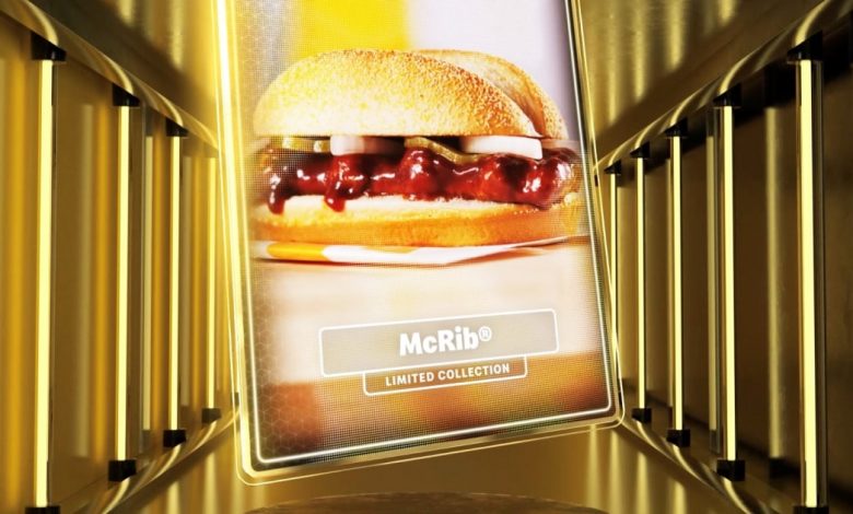 The McRib is back at McDonald’s. It's also an NFT.