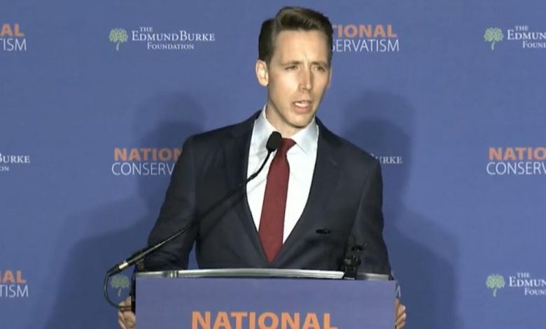 Josh Hawley and the 'decline of masculinity'
