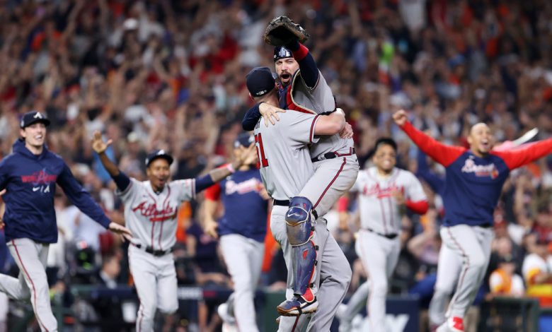 Atlanta Braves knock out Houston Astros to win first World Series since '95