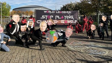 Protesters push for action at COP26