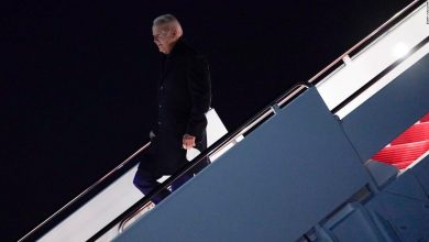 Biden arrives back in Washington to a political nightmare