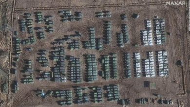 Satellite photos raise concerns of Russian military build-up near Ukraine