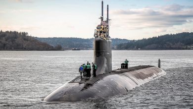 Navy fires two top officers of submarine damaged in collision