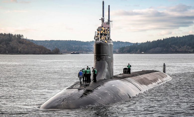 Navy fires two top officers of submarine damaged in collision