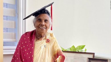 An 87-year-old grandmother from Sri Lanka has become the oldest person to earn a master's degree at this university in Canada