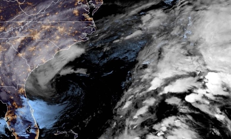 Intense storm causes coastal flooding in the southeast