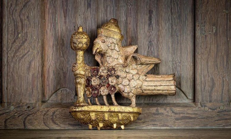 Wooden bird that once sold at auction for $100 belonged to a Tudor queen