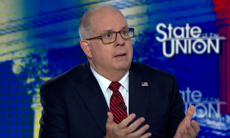 Donald Trump's involvement in midterms could hurt Republicans, says Larry Hogan, GOP Maryland governor